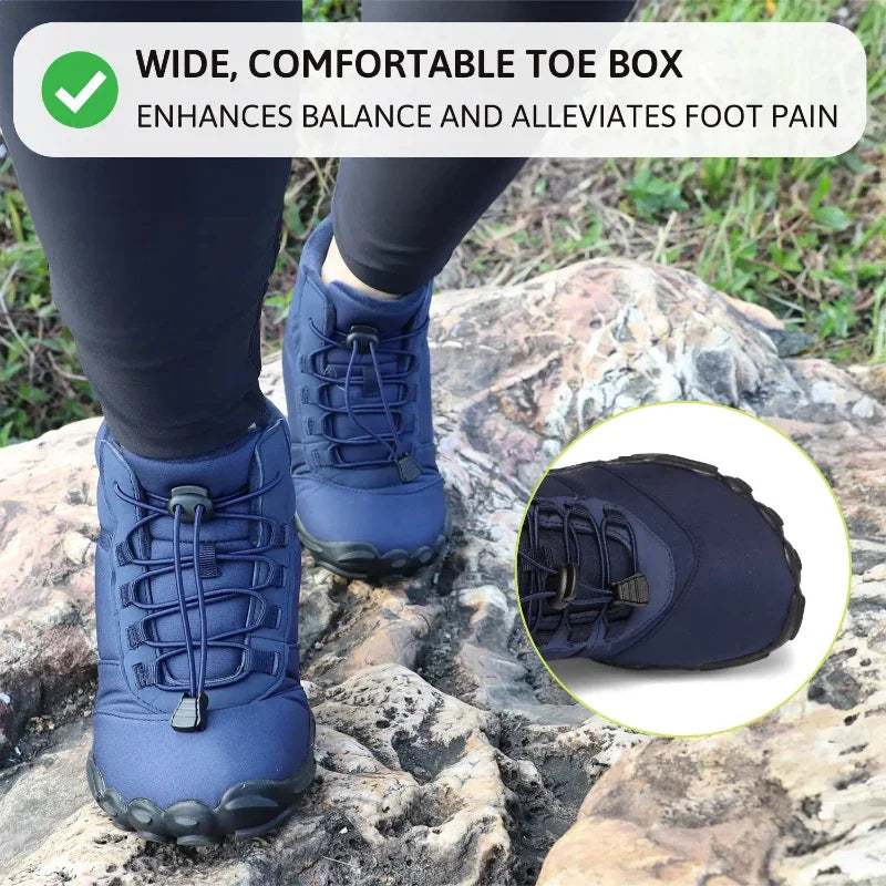 Women's Wide Toe Box Barefoot Winter Shoes