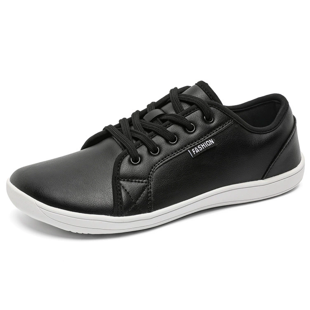 OCW Men Barefoot Shoes Zero Drop Comfortable Leather Minimalist Non-skid Casual Walking