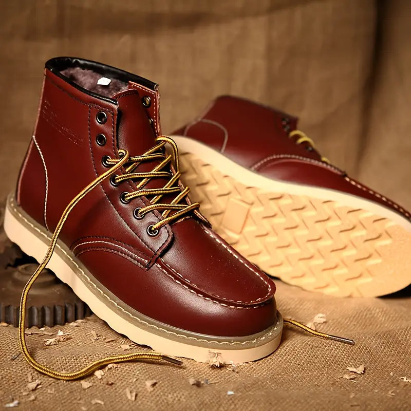 Roderick – Men's Comfort Boots with a Soft Lining