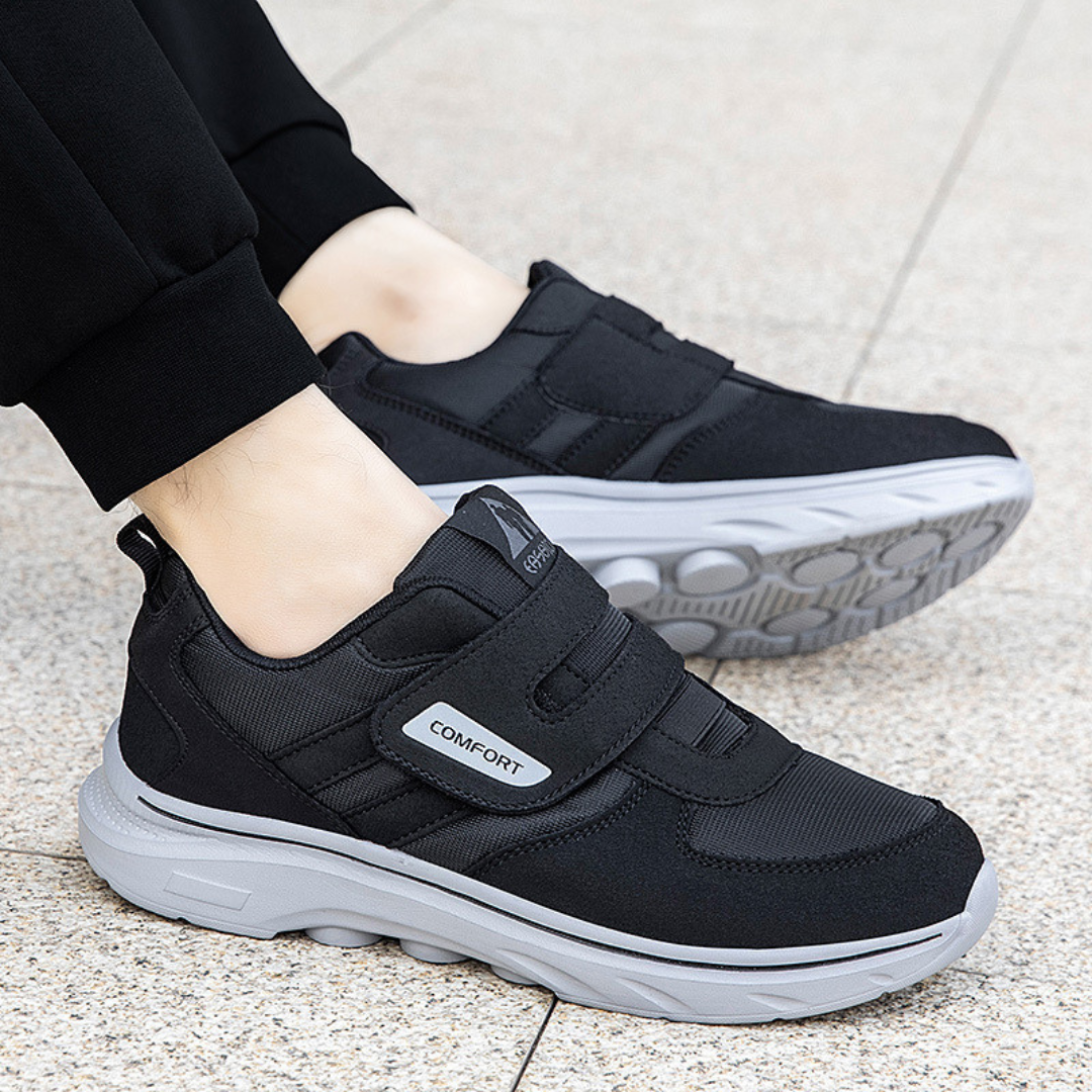 OCW Women Orthopedic Good Walking Shoes Soft Cushion Sole Standing All Day Velcro Strap Sneakers