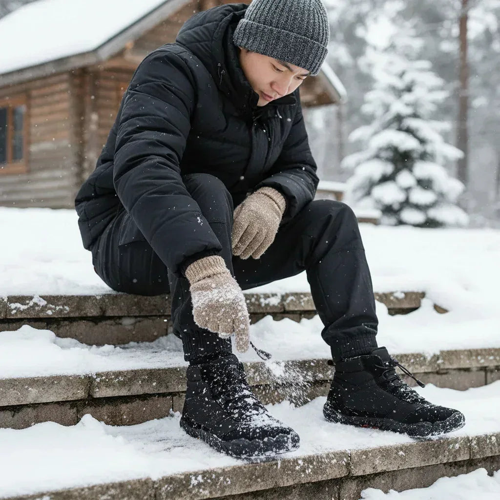 Polar – Insulated & Non-Slip Barefoot Boots