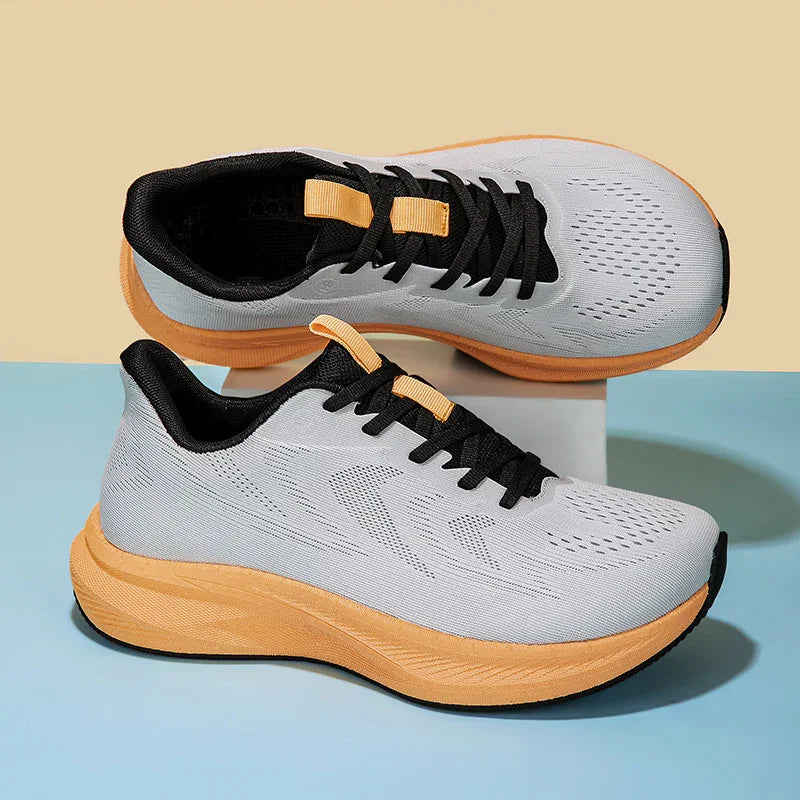 Unisex Wide Toe Box Sports Shoes with Breathable Mesh