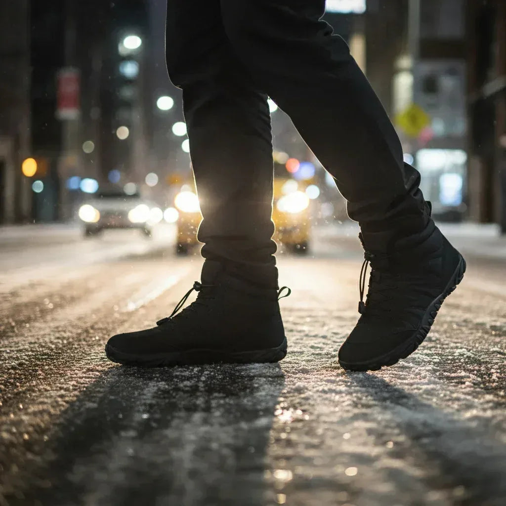 Tundra – Waterproof & Fleece-Lined Barefoot Boots