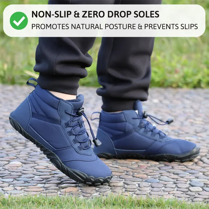Women's Wide Toe Box Barefoot Winter Shoes