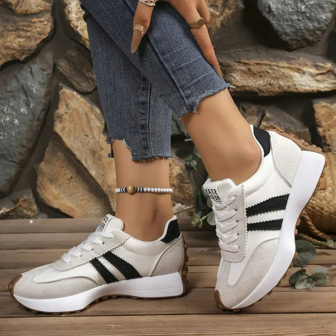 Gladys – Women's Walking Sneakers with a Cushioned Midsole