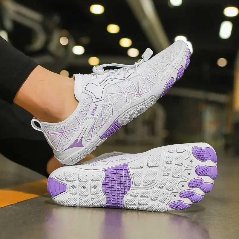 Wide Toe Box Barefoot Trail Running Shoes
