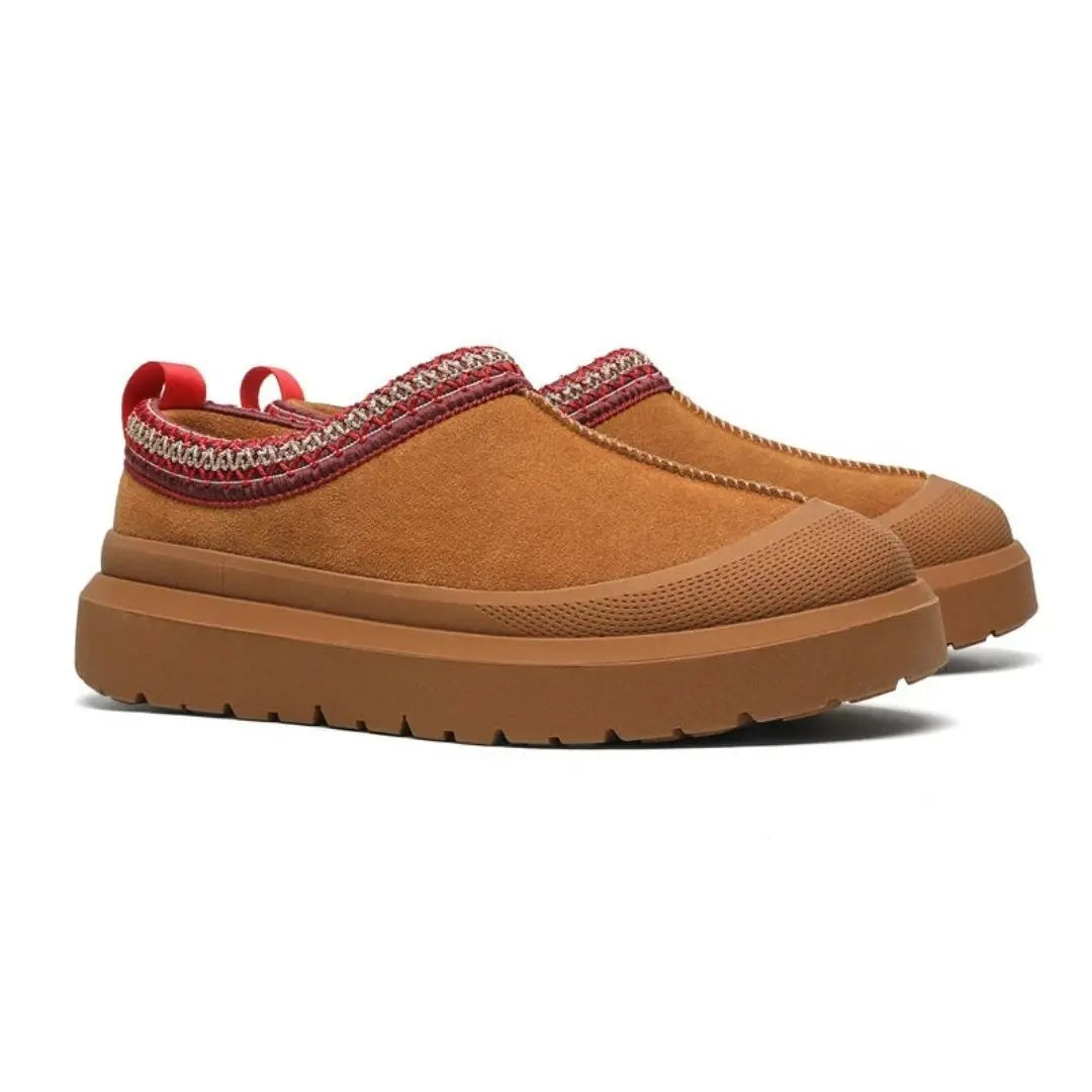 Kmaugg Suede Sherpa-Lined Slip-On Sneakers