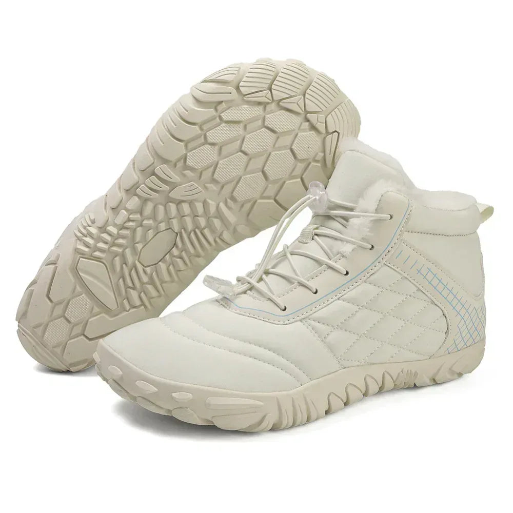 FrostSpire – Plush-Lined & Non-Slip Barefoot Boots