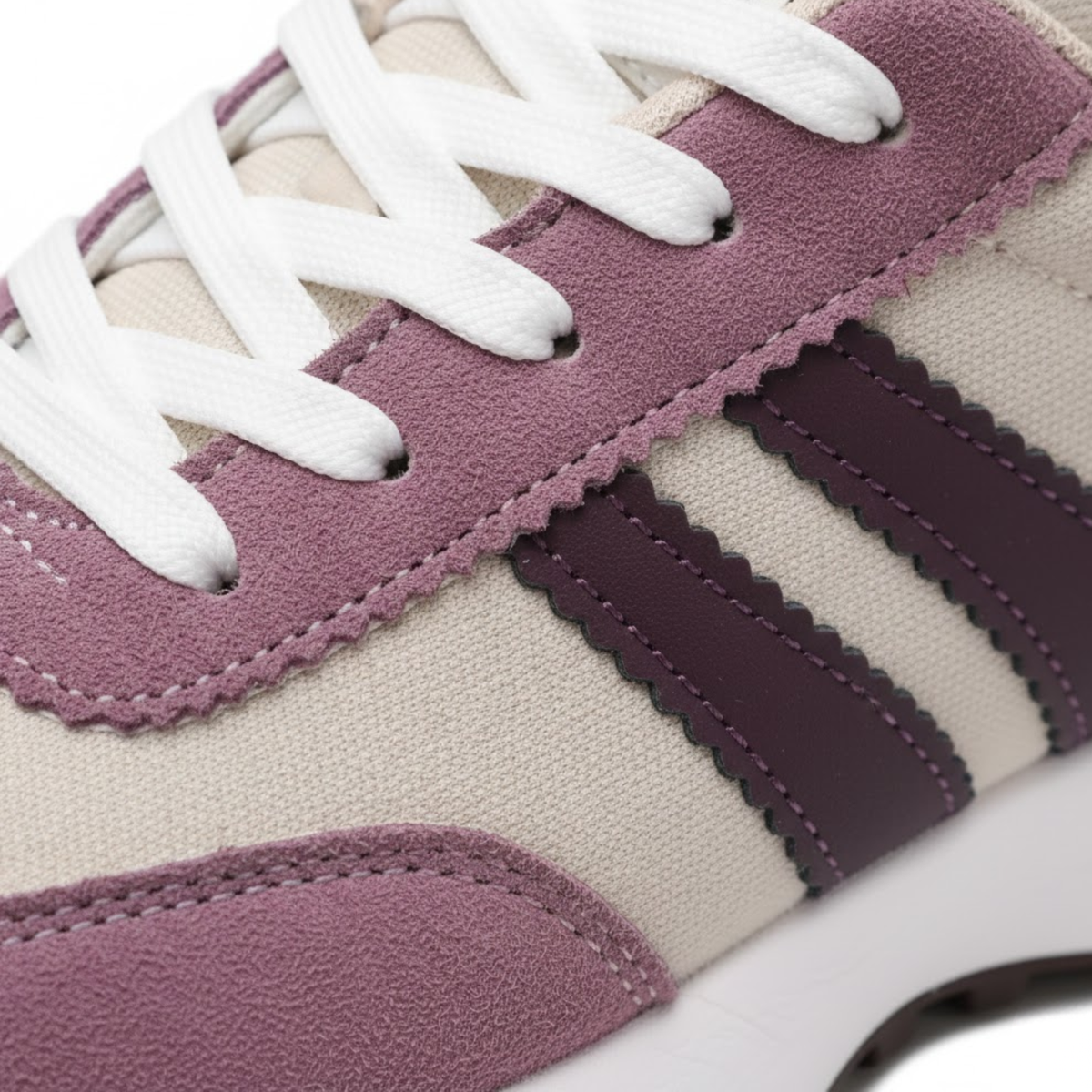 Women's Trendy Color Block Thick Sole Breathable Sports Shoes Versatile Student Casual Footwear