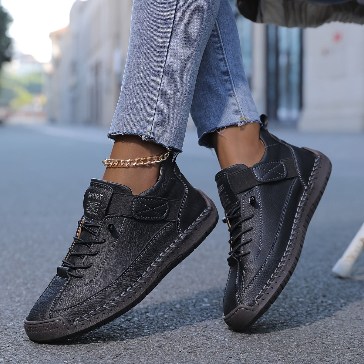 Women's Orthopedic Comfort Sneakers with Slip-On Design and Cushioned Sole
