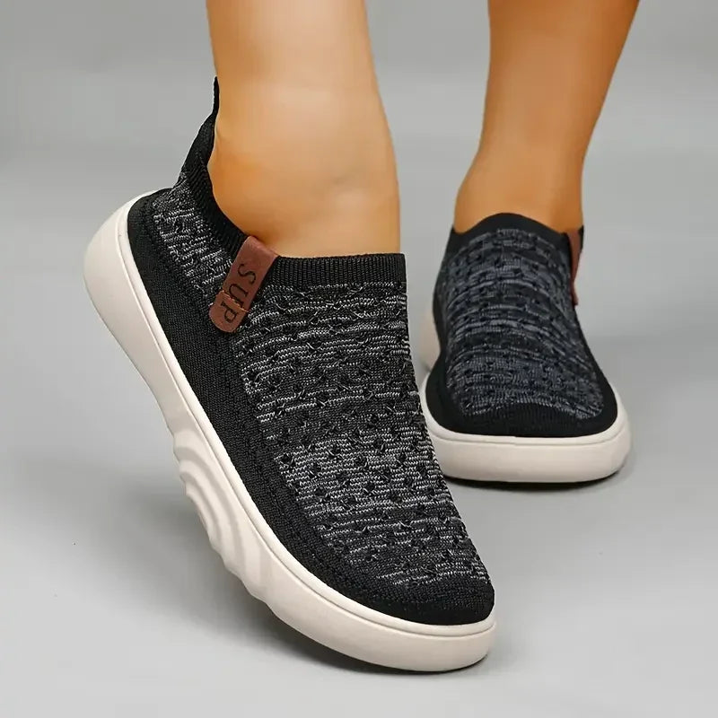 Women's Breathable Slip On Walking Shoes