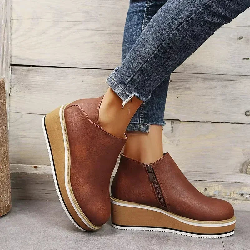 Platform Shoes for Bunions — Wide Toe Box, Non-Slip, All-Day Cushion