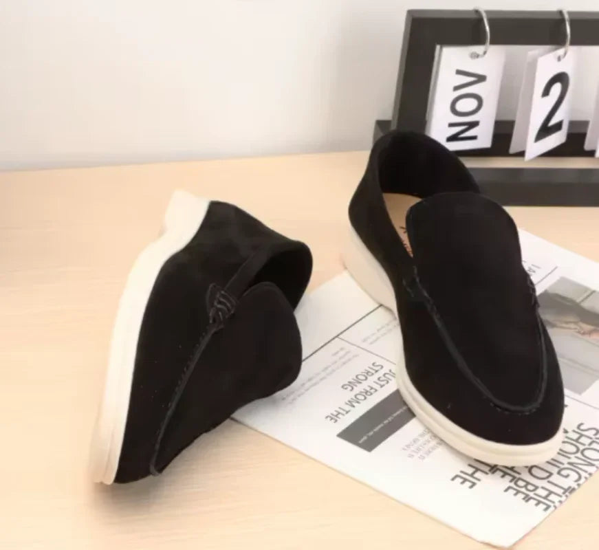 Men's Leather Slip On Loafers