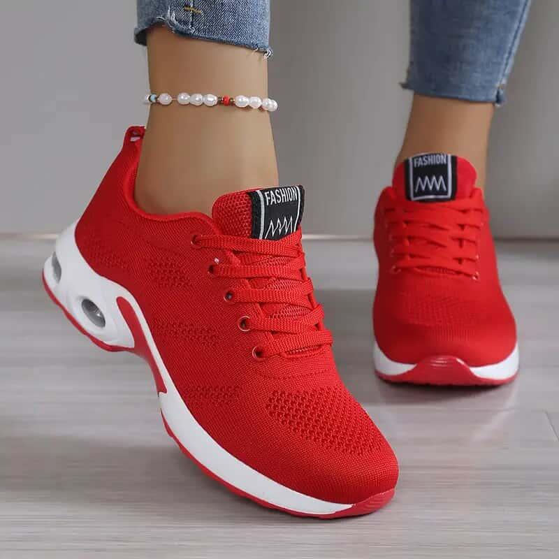 Orthopedic Sneakers for Women — Air Cushion, Breathable Knit Mesh
