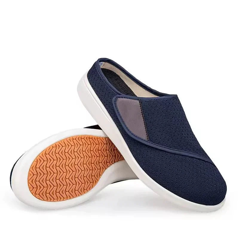 Unisex Wide Fit Slip On Shoes with Breathable Mesh