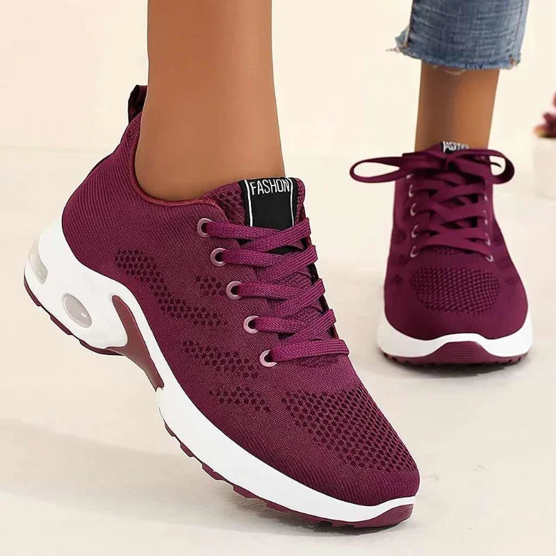 Orthopedic Sneakers for Women — Air Cushion, Breathable Knit Mesh