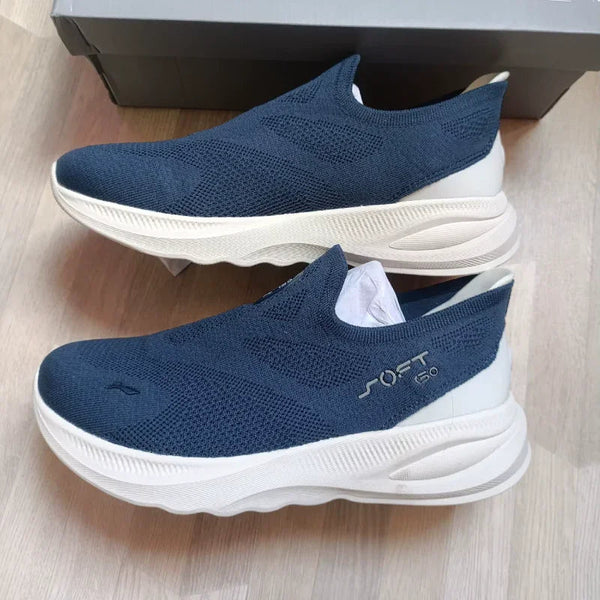 Unisex Walking Shoes with Cushioned Slip-On Design