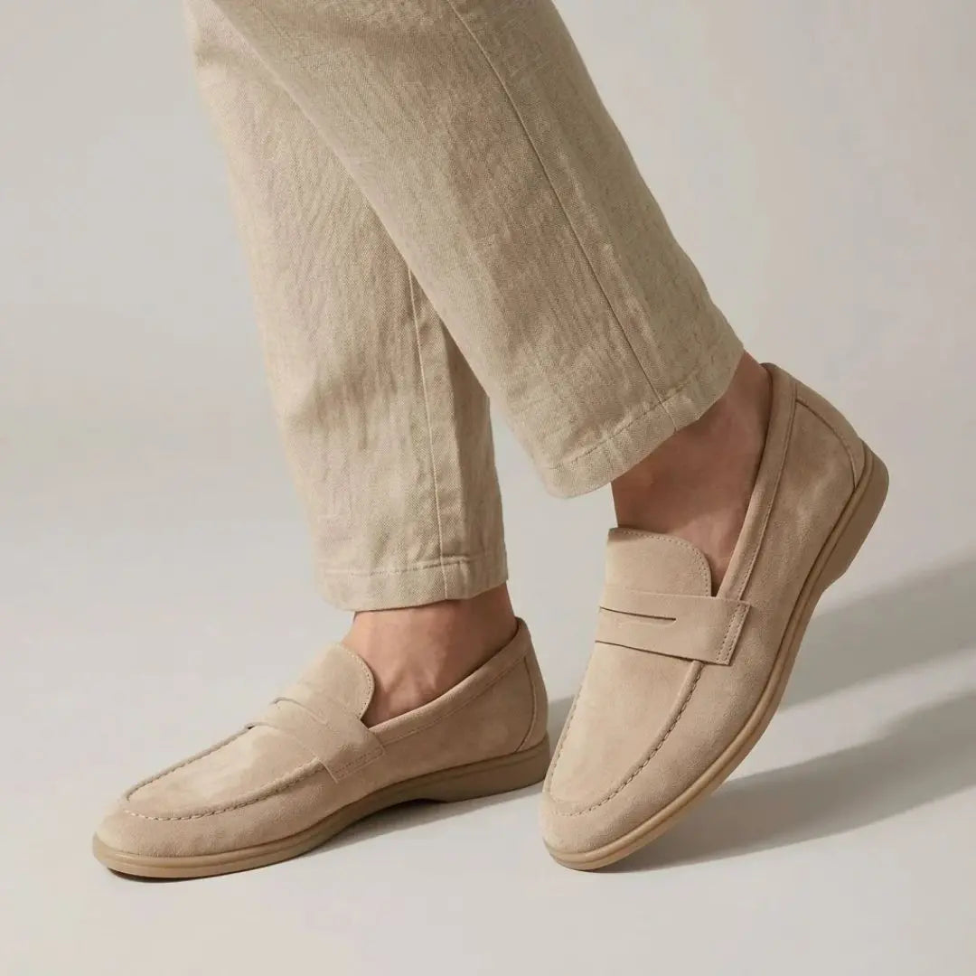 Montviro Men's Suede Loafers