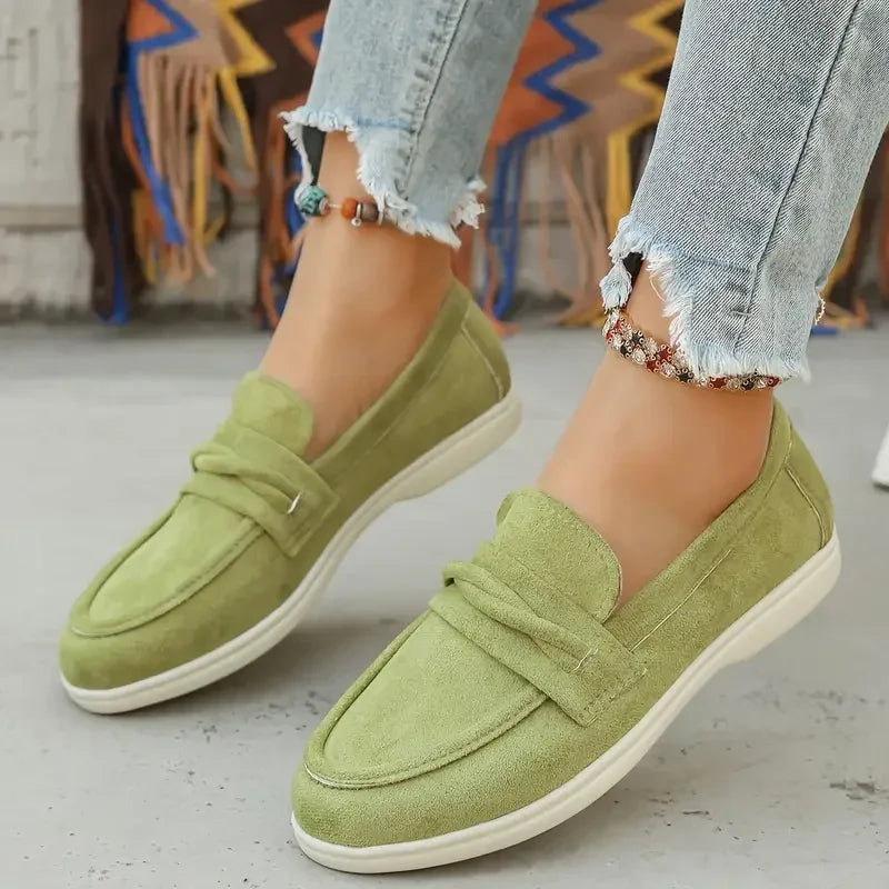Women's Non-Slip Loafers Comfortable Slip-On