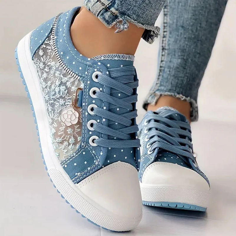 Women's Orthopedic Sneakers with Wide Toe Box and Arch Support