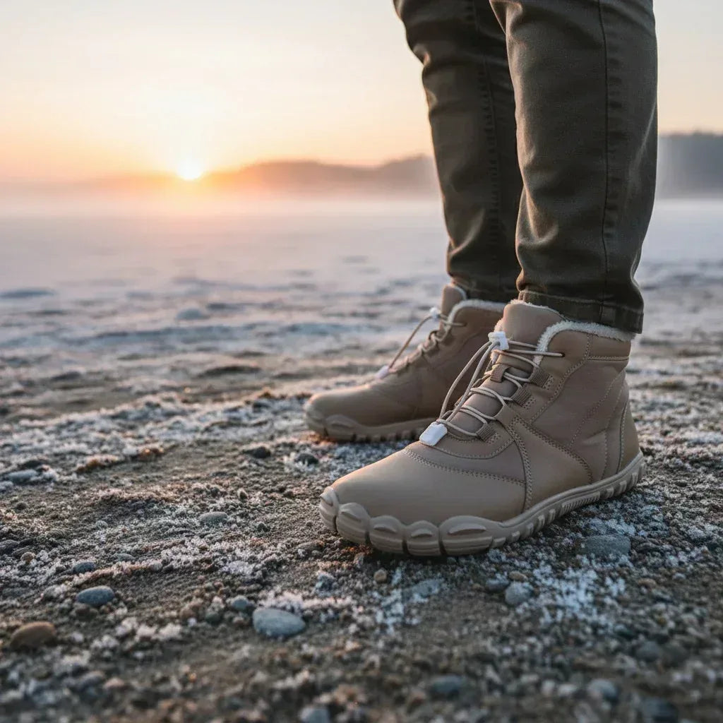 Emberfield – Water-Resistant & Soft-Lined Barefoot Boots