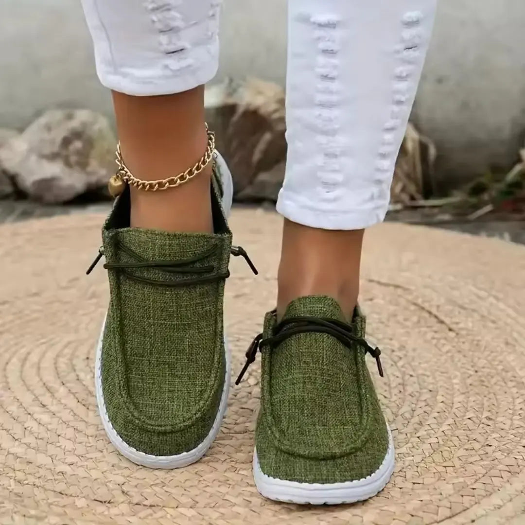Wrenfield Women's Slip-On Canvas Shoes