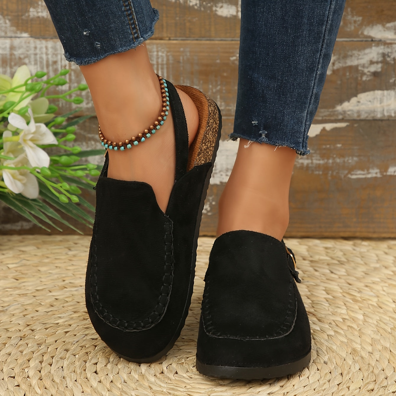 Johanna – Women's Slip-On Loafers with a Stretch Upper