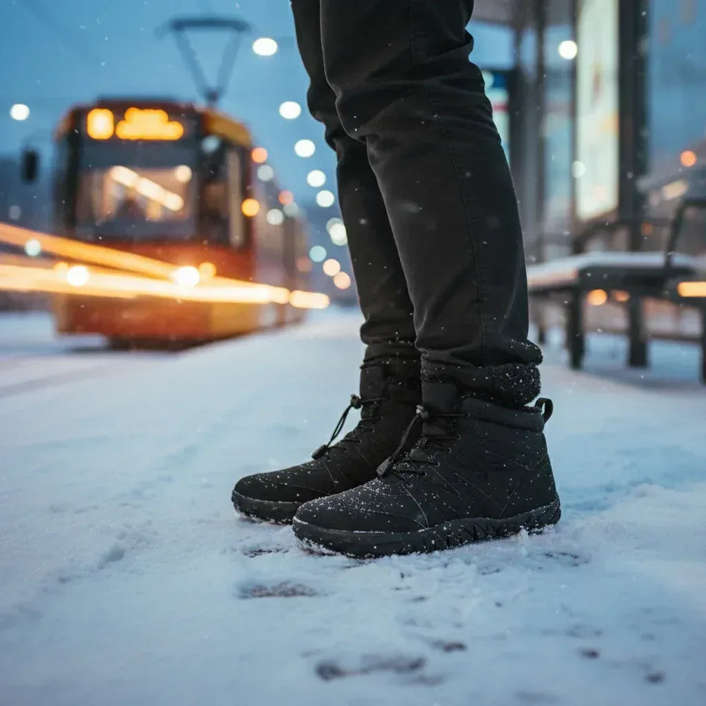 Tundra – Waterproof & Fleece-Lined Barefoot Boots