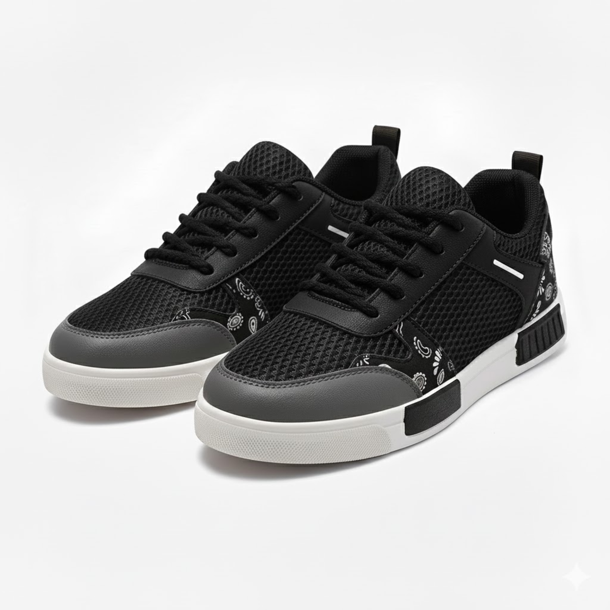 Men's Breathable Mesh Vulcanized Walking Shoes