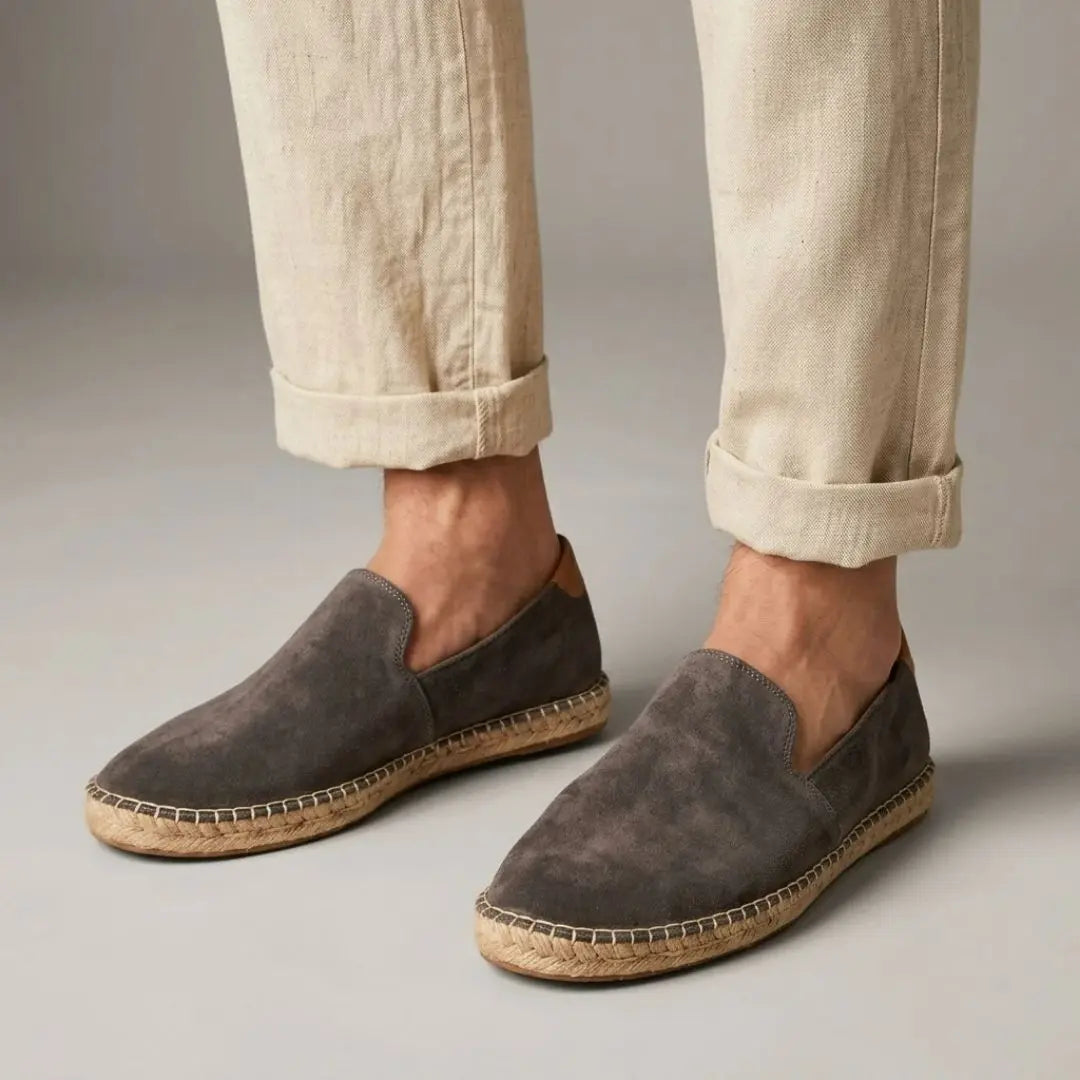 Oliver Men's Canvas Espadrille Slip-Ons