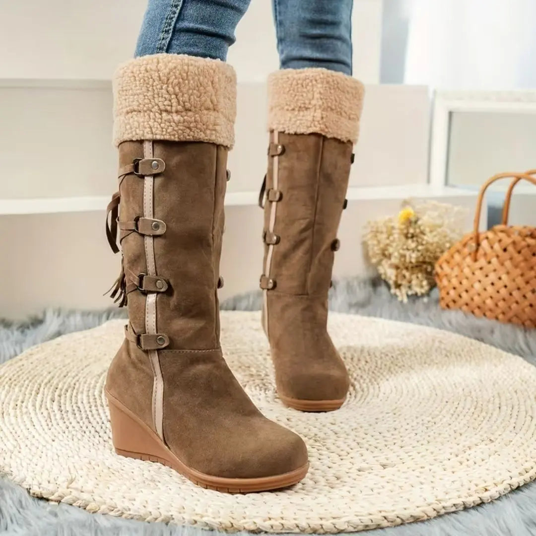 Brambleton Women's Plush Mid-Calf Boots