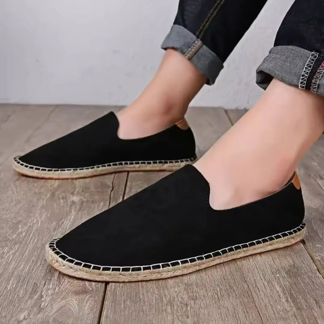 Oliver Men's Canvas Espadrille Slip-Ons