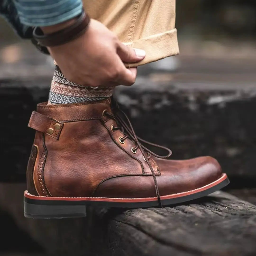 Rickey – Men's Comfort Boots with a Soft Lining