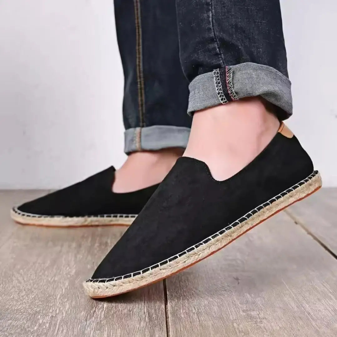 Oliver Men's Canvas Espadrille Slip-Ons