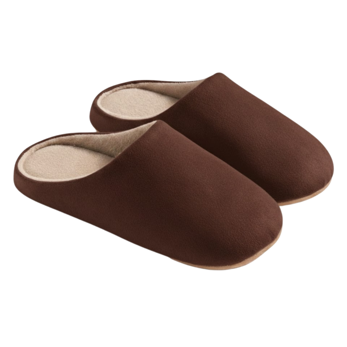 Men's Slippers Thin Velvet Mute Soft Bottom Indoor Floor Home Shoes