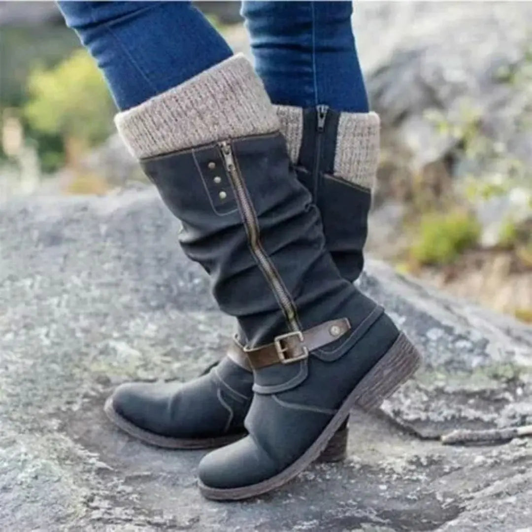 Elaris Women's Ergonomic Comfortable Ankle Boots