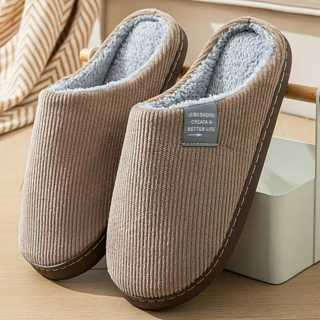 Cozetta Women's Plush Cotton Slippers