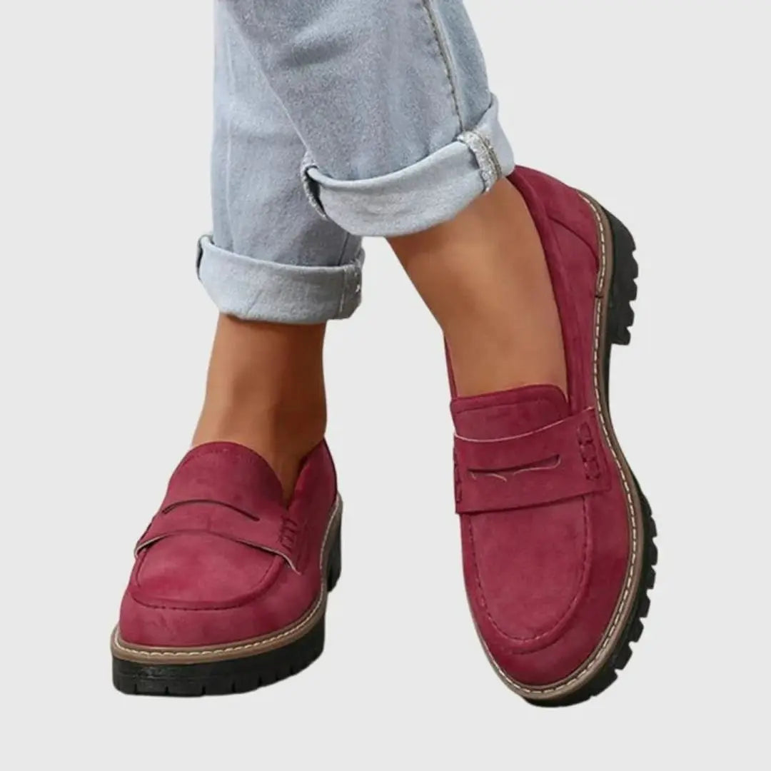 Women's Classic Suede Slip-On Loafers
