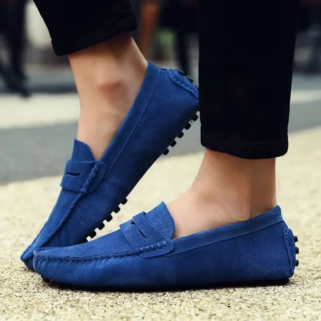 Maverick Men's Suede Loafers