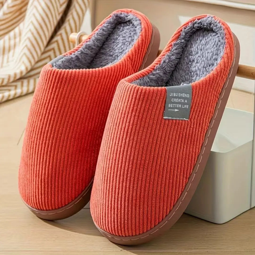 Cozetta Women's Plush Cotton Slippers
