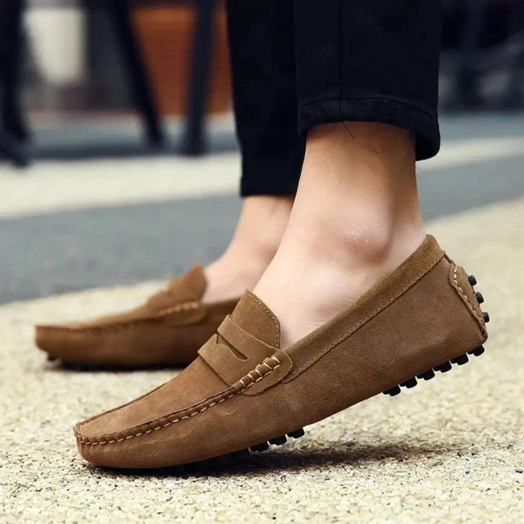 Maverick Men's Suede Loafers