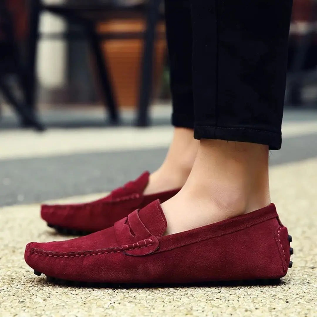 Maverick Men's Suede Loafers