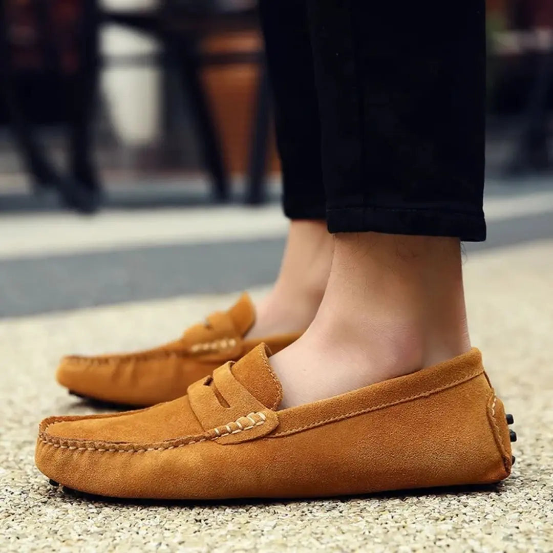 Maverick Men's Suede Loafers