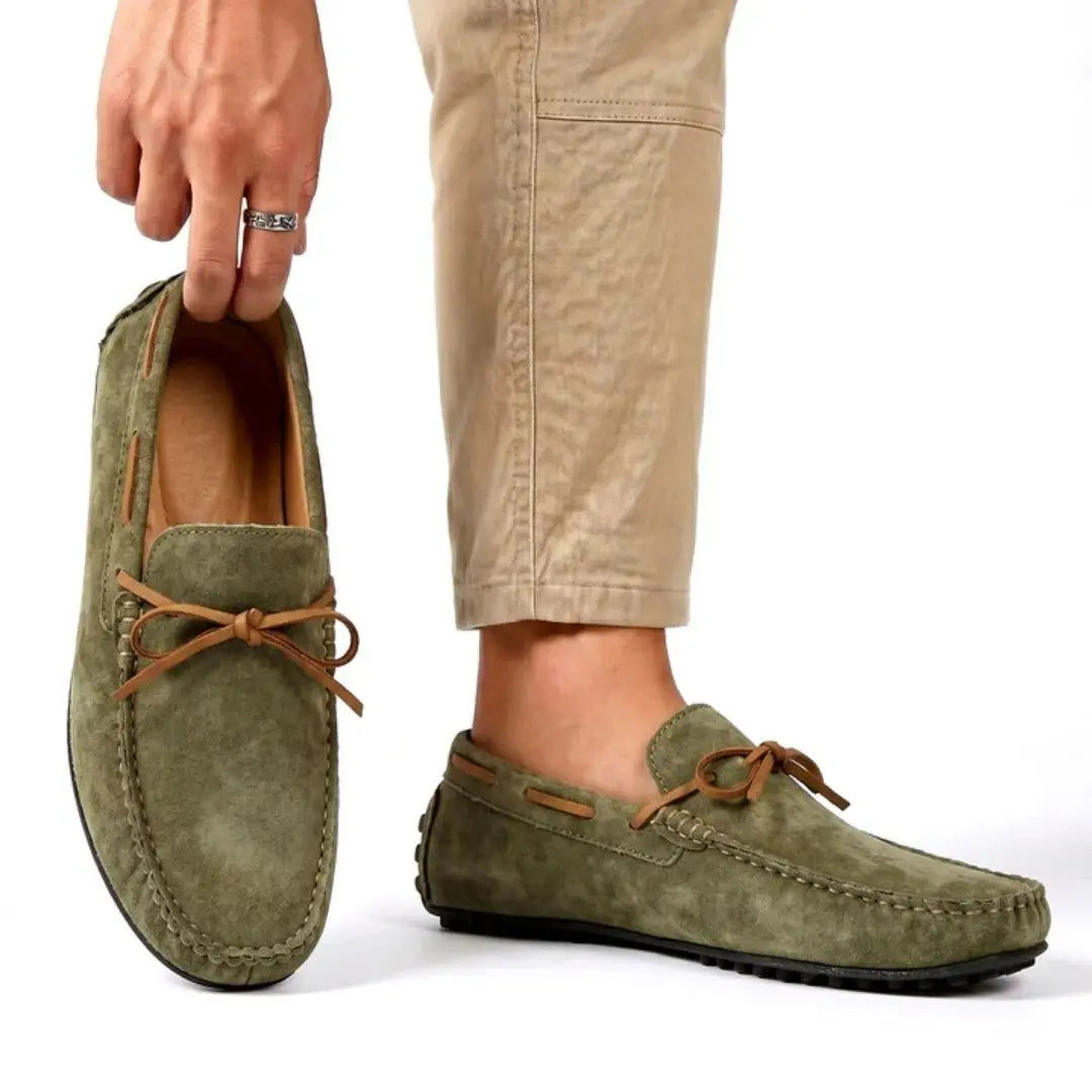 Lalo Men's Leather Driving Loafers