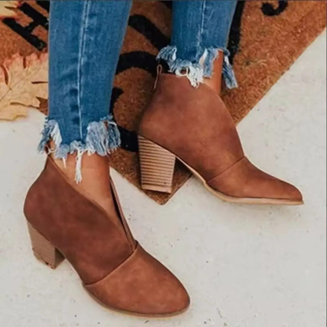 Verlaine Women's Almond Toe Ankle Boots