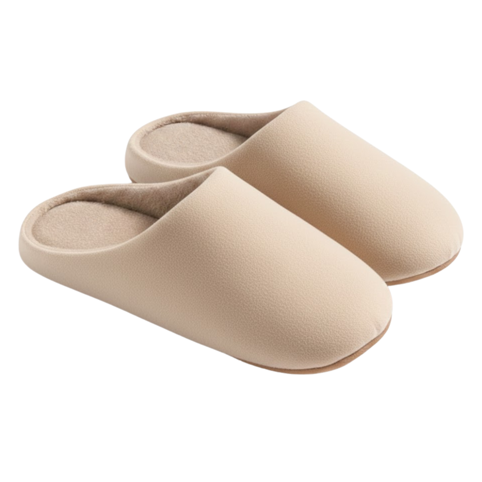 Men's Slippers Thin Velvet Mute Soft Bottom Indoor Floor Home Shoes