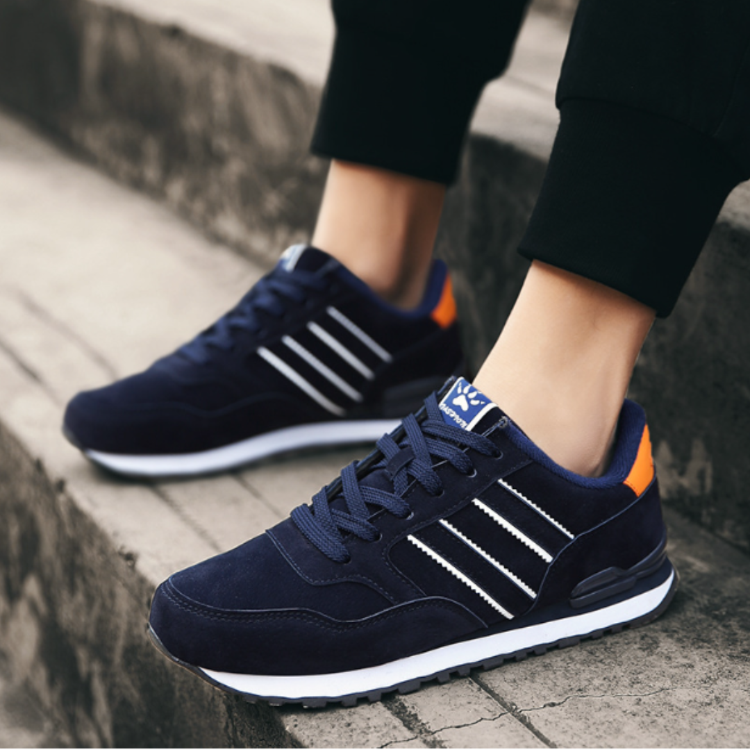 OCW Women Orthopedic Good Walking Shoes Suede Leather Comfortable Cushioned Heels Sneakers