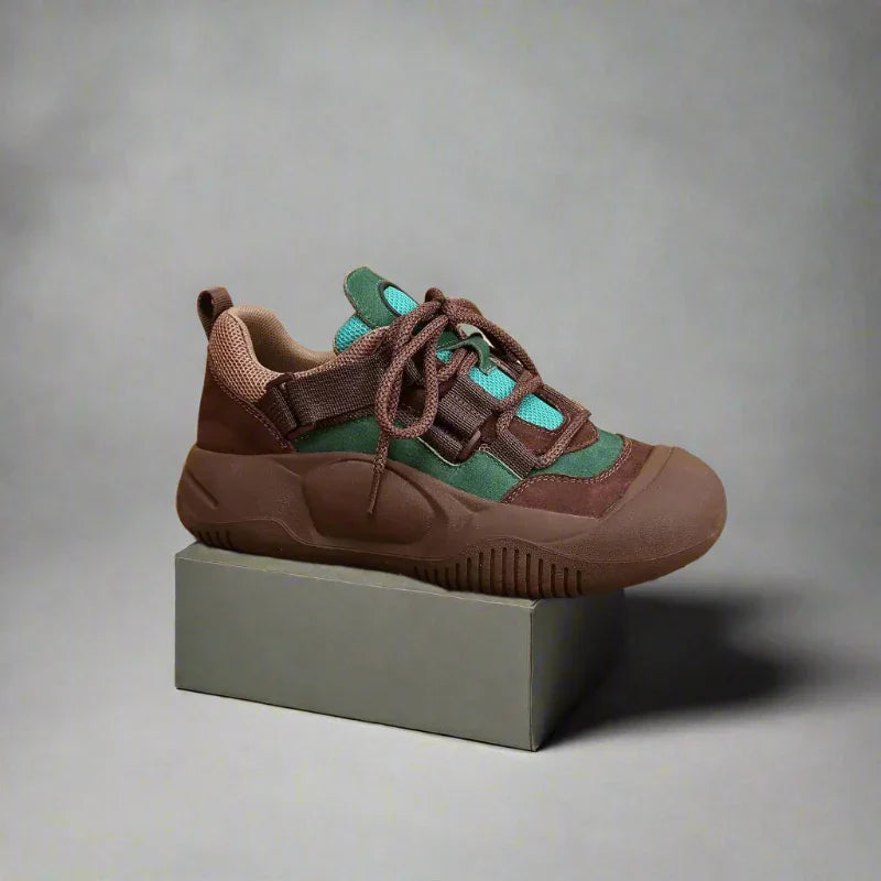 Women's Wide Toe Box Platform Sneakers