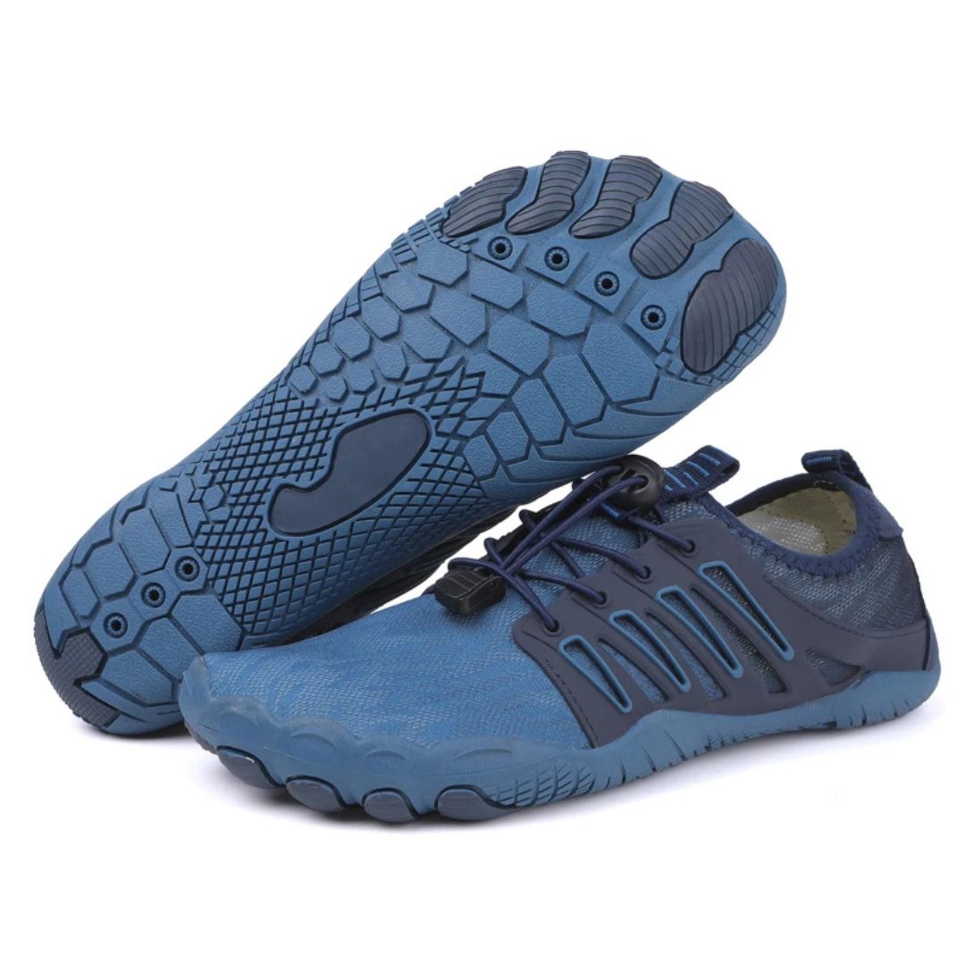 Men's Barefoot Walking Shoes Breathable Mesh Lightweight Outdoor Hiking Sneakers