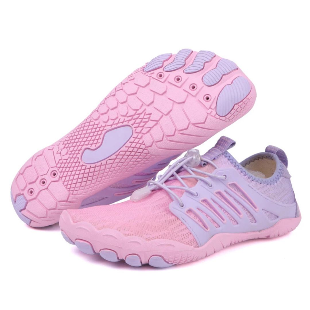 Men's Barefoot Walking Shoes Breathable Mesh Lightweight Outdoor Hiking Sneakers
